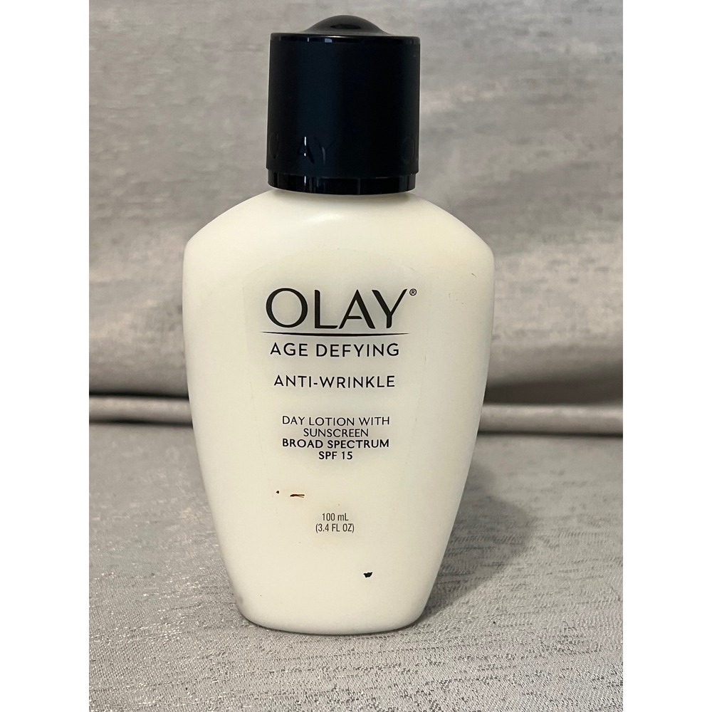 Olay Age Defying Anti-Wrinkle Day Lotion SPF 15 Broad Spectrum 100mL 3.4oz READ